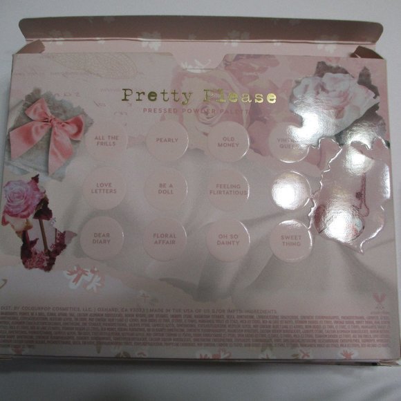 Colourpop Pretty Please Eyeshadow Palette and Off to Paris Lip Creme - Picture 9 of 13
